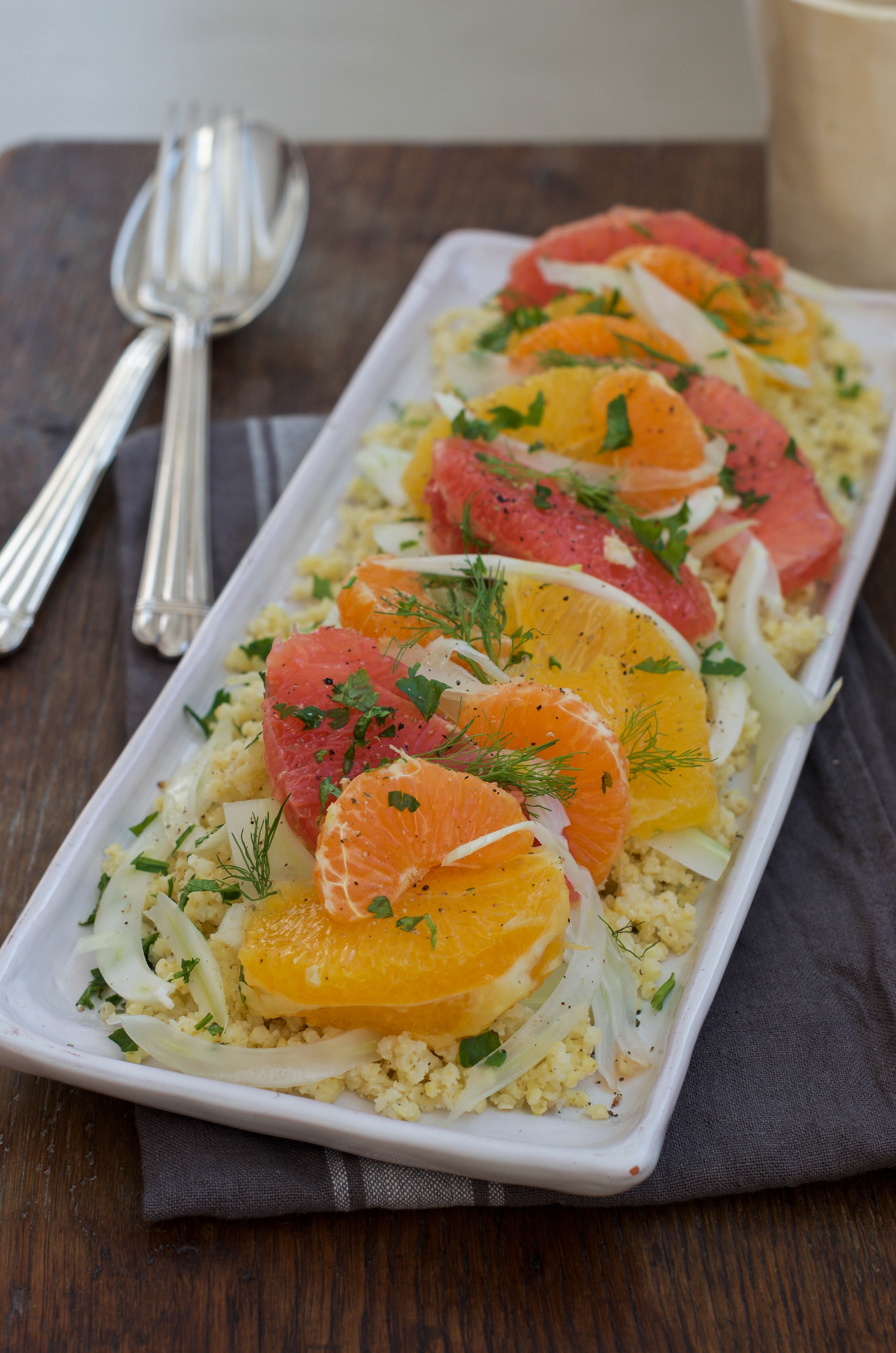 Salade Agrumes Fenouil cru & Millet