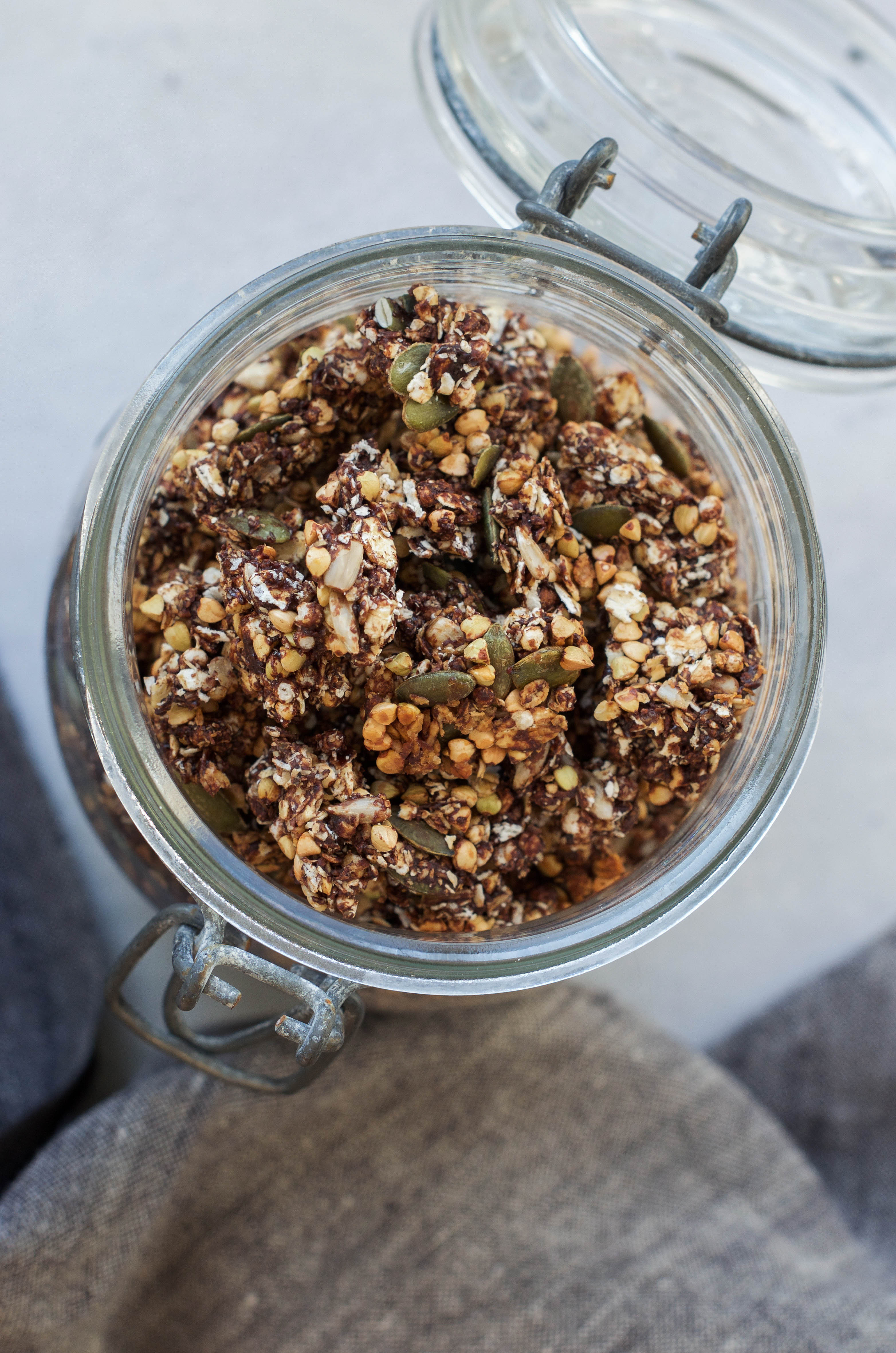 Crunchy Cacao Coconut Granola