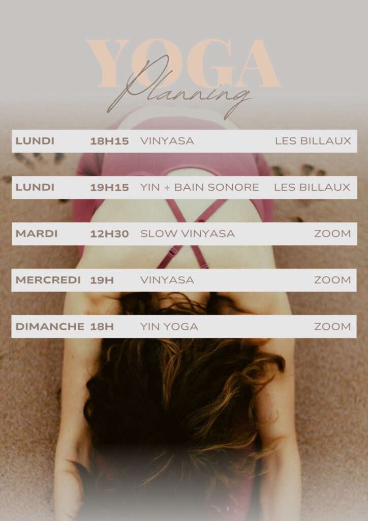 Planning Yoga 2025_2026 Libourne et en ligne